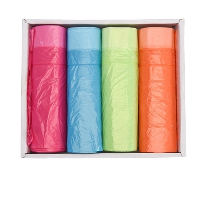 Customized HDPE Drawstring Trash Garbage Bag for Bulk Purchase and Customization