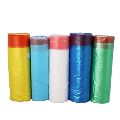 Customized HDPE Drawstring Trash Garbage Bag for Bulk Purchase and Customization