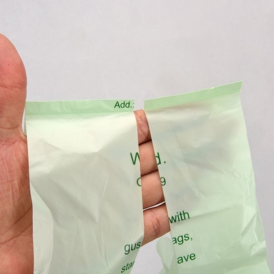 PP Square Bottom Bag Biodegradable Plastic Shopping Bag for Grocery T-shirt Fruits