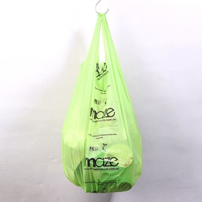 PP Square Bottom Bag Biodegradable Plastic Shopping Bag for Grocery T-shirt Fruits
