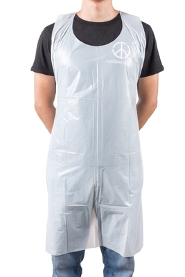 Disposable Plastic Apron for Painting Party Cooking Housework Picnic BBQ and Many More