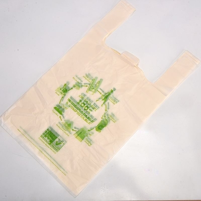 BIODEGRADABLE Customized Size Shopping Carrier Bag for Sustainable Shopping Solutions