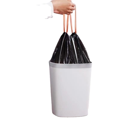 Custom Design Eco Friendly Drawstring Bin Liner for Heavy Duty Refuse Management