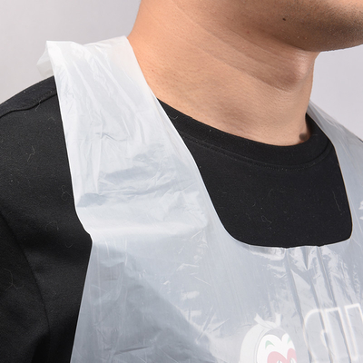 Environmentally Friendly Colorful Disposable PE Plastic Apron for Medical Purposes