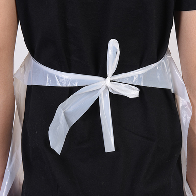 Environmentally Friendly Colorful Disposable PE Plastic Apron for Medical Purposes