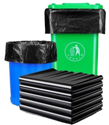Easy Disposal and Security Large Flat Mouth Disposable Plastic Bags with Thick Material