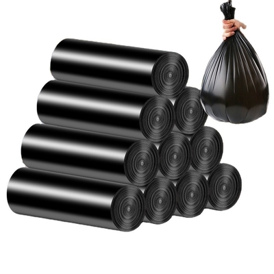 Large Black Plastic Flat Mouth Thickened Garbage Bag Custom Order from Manufacturers