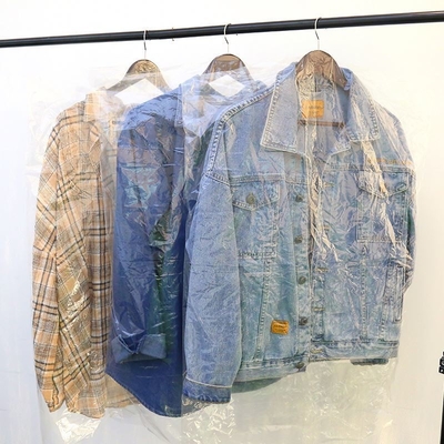 Transparent Non-Toxic Clothing Plastic Dustproof Bags for Garment Storage Customized