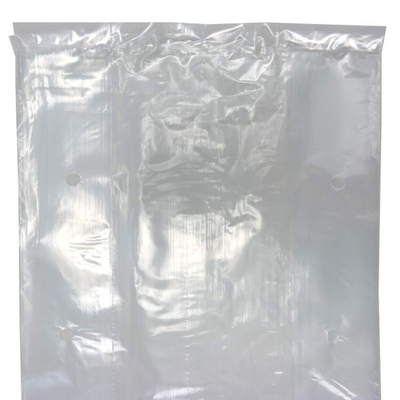 Food Grade PE Dry Food Vented LDPE Clear Non Printed Lettuce Bag for Distributor