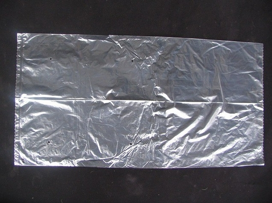 Food Grade PE Dry Food Vented LDPE Clear Non Printed Lettuce Bag for Distributor