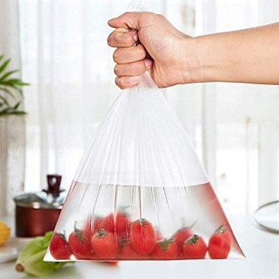 HDPE Produce Bag Roll for Fruit Vegetable Bakery Snack Grocery Bags 5-40 mic Thickness