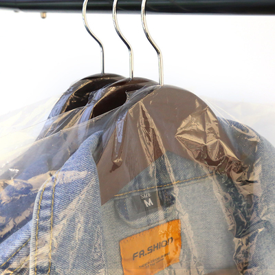 Waterproof Dustproof Plastic Garment Packaging Bags for Suit and Dress Storage OEM