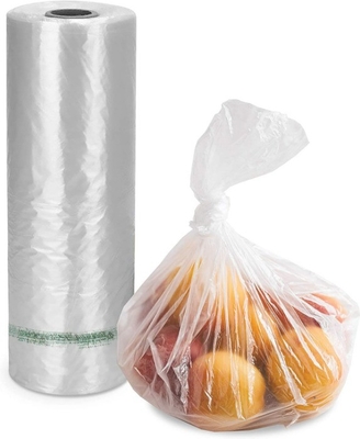 Produce Roll Bags High Density HDPE for Supermarket Printing Customers' Logo or as Request