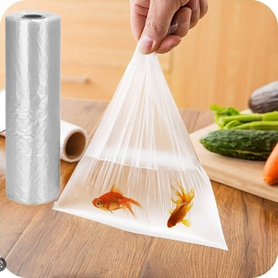 Produce Roll Bags High Density HDPE for Supermarket Printing Customers' Logo or as Request