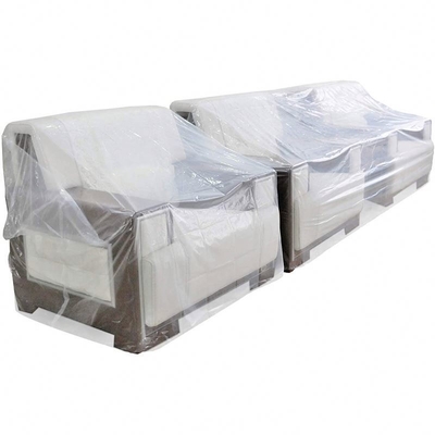 Green Moisture Proof Plastic Furniture Dust Cover Thickness 5.5-12.5 micron Customized