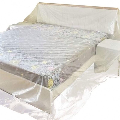 Garbage Bags for Protective Plastic Dropcloth Style PE Material Dustproof Sofa Covers