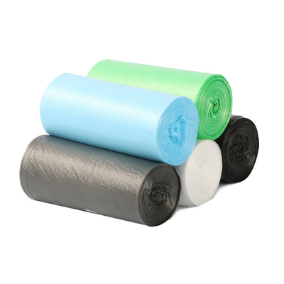 Embossing Surface Black Star Sesled Thickened Garbage Bag for Hotel Guesthouse Household