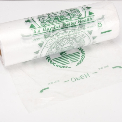 Transparent Food Packing Bag on Roll with Thickness 5-40 mic and Customizable Options