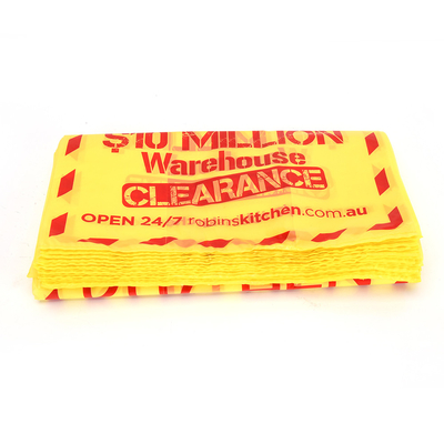 Custom HDPE/LDPE/LLDPE T-Shirt Bag for Supermarket Shopping and Takeaway Packaging