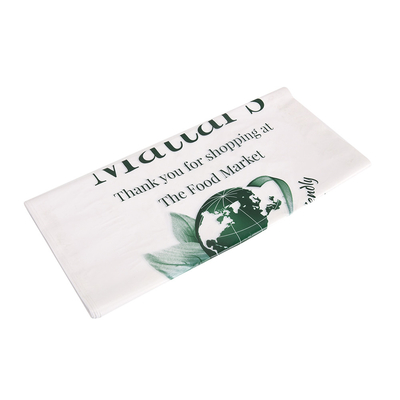 Custom HDPE/LDPE/LLDPE T-Shirt Bag for Supermarket Shopping and Takeaway Packaging