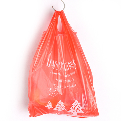 Custom Printed Vest Bag for Household Products at Color Supermarket Thickened Material