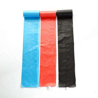 Custom Logo Black Bin Carrier Refuse Sacks Liners Bags for Biodegradable Waste Garbage