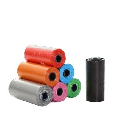 OEM Accepted Compostable Cornstarch Biodegradable Plastic T-Shirt Bag for Garbage