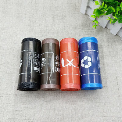 OEM Accepted Compostable Cornstarch Biodegradable Plastic T-Shirt Bag for Garbage