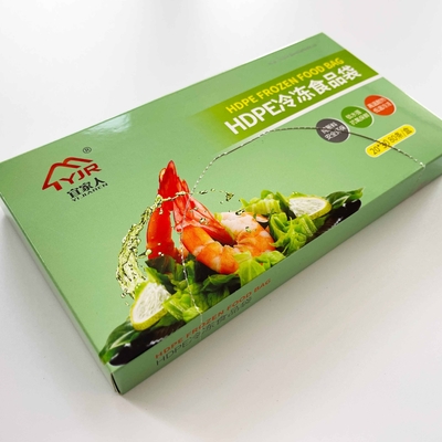 Eco-Friendly Fresh Freezer Bags for Vegetable Packing White and 5-50 Mic Thickness