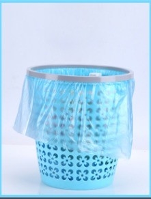 Thickened Star Sesled Garbage Bag Household Trash Bag with Embossing Surface Handling