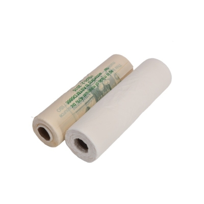 Custom Order Green White Biodegradable Plastic Bags Transparent Thickness Custom Bags