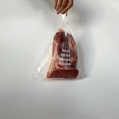 100% Virgin HDPE Vegetable Fruit Flat Bag on Roll Thickness 5-50 mic Bulk Packaging