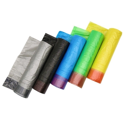 Household Portable Automatic Closure PE Drawstring Garbage Bag with Customized Design