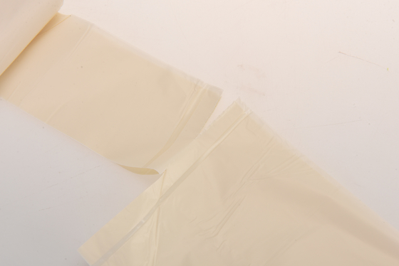 Beige Customized Size Carry Bags Made by with Eco-Friendly Material