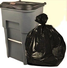 Other Household Products Large Heavy Duty Black Garbage Bags for Commercial Property