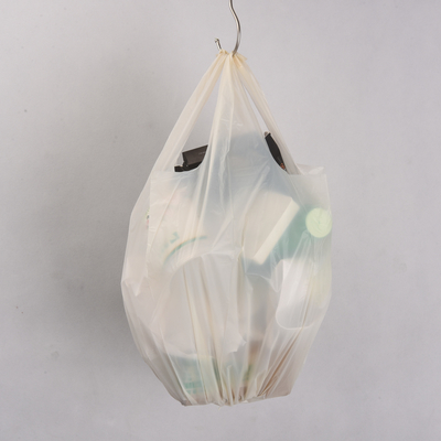 Beige Customized Size Carry Bags Made by with Eco-Friendly Material