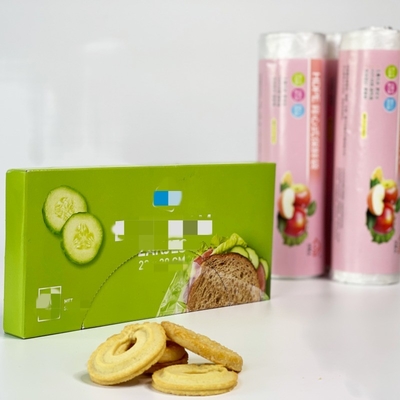 Bio Degradable PE Plastic Food Packing Bag on Roll for Clear and Fresh Protection
