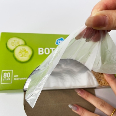 Bio Degradable PE Plastic Food Packing Bag on Roll for Clear and Fresh Protection