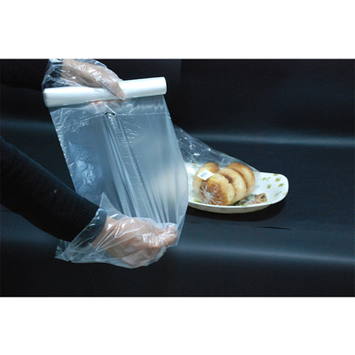 Transparent HDPE LDPE Food Packaging Plastic Grocery Bag On Roll with Customized Size