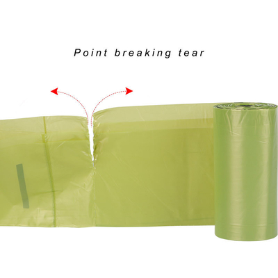 Garbage Waste Biodegradable Compostable Plastic Bags with PBAT/PLA/Starch Material