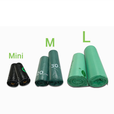 3 Gallon Biodegradable Compostable Recycling Kitchen Waste Bags Eco-Friendly Solution