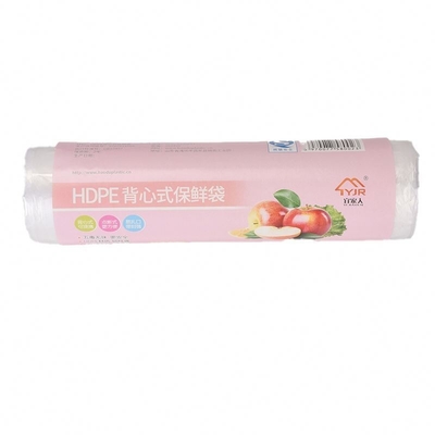 Customized Green Plastic Fresh Food Packaging Bag for Household Industrial Durability