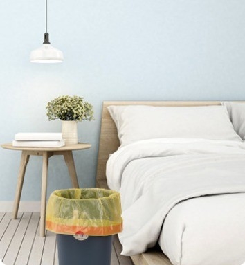 Thickened and Leak-proof Drawstring Garbage Bag for Household Office in Various Sizes