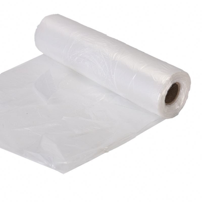 Small Supermarket Plastic Bag On Roll for Dry Food Freshness Protection Package Green