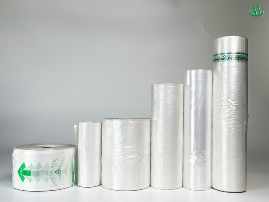 Thickened Plastic Bag for Household 5-100 mic Thickness Four-Color Vest Garbage Sorting