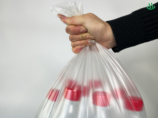 Thickened Plastic Bag for Household 5-100 mic Thickness Four-Color Vest Garbage Sorting