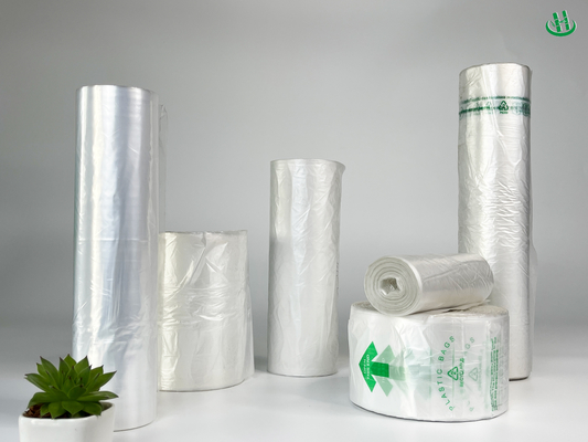 Thickened Plastic Bag for Household 5-100 mic Thickness Four-Color Vest Garbage Sorting
