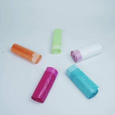 Drawstring Bags Design for Garbage Waste HDPE Rubbish Plastic Bags Custom Packaging