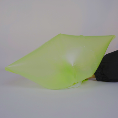 Colorful HDPE Disposable Garbage Bag with Drawstring Closure Convenient and Practical