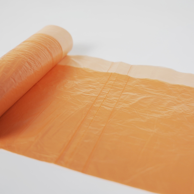 Colorful HDPE Disposable Garbage Bag with Drawstring Closure Convenient and Practical
